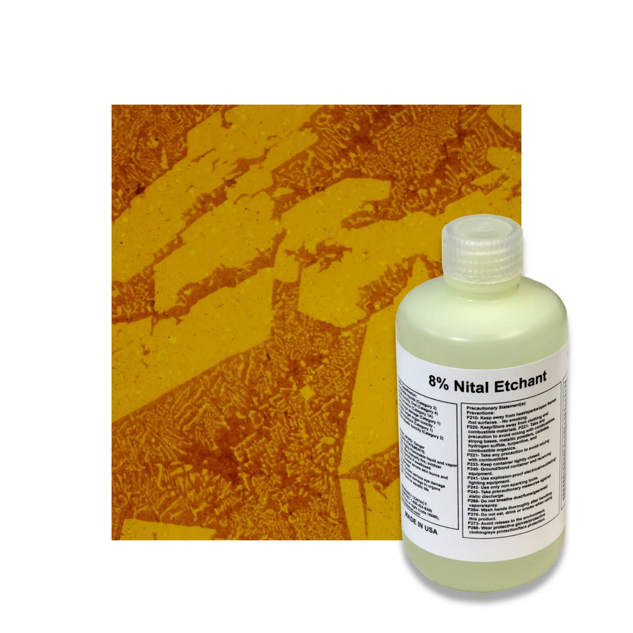 Grabador de nital al 8 %, nital-8