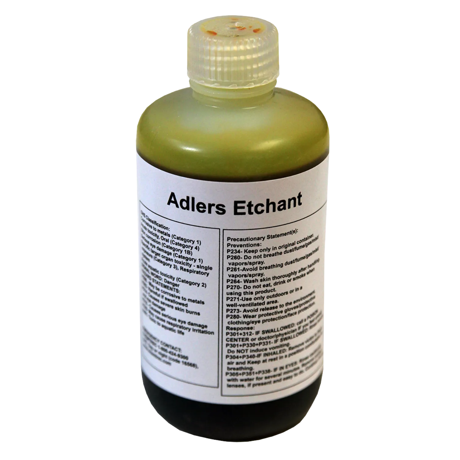 Grabador de Adler, aceros inoxidables austeníticos de la serie 300