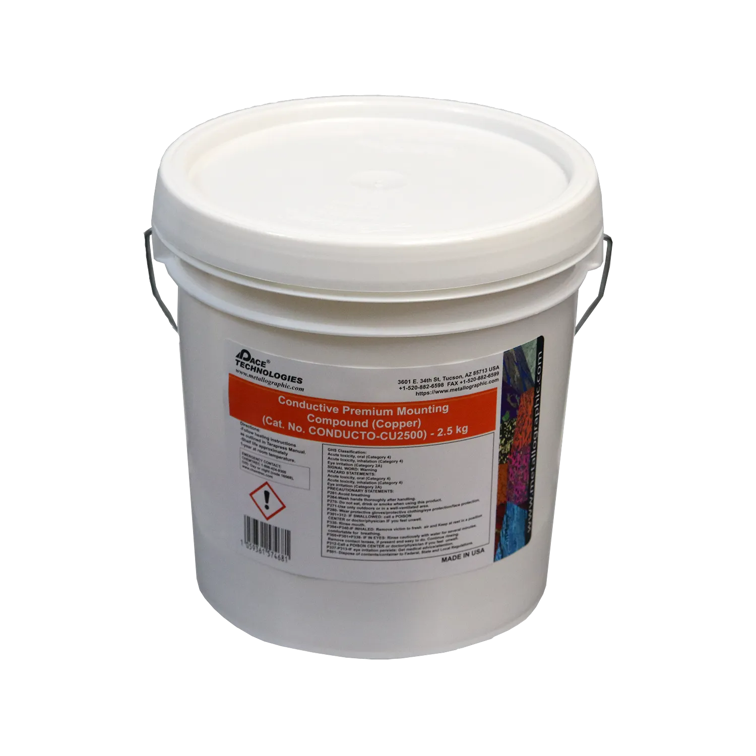 Resina conductora de montaje por compresión de primera calidad (cobre), CONDUCTO-CU1000