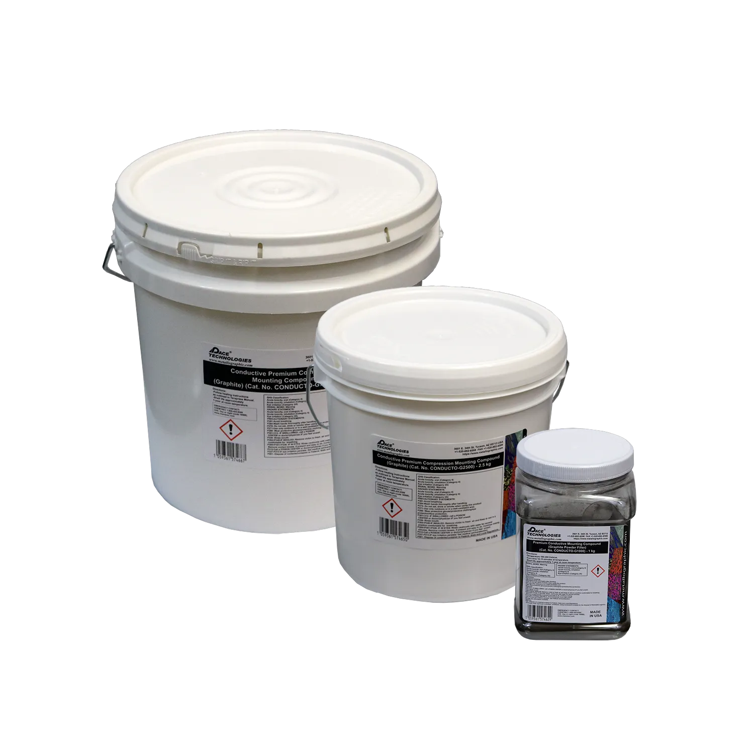 Resina conductora de montaje por compresión de primera calidad (grafito), CONDUCTO-G