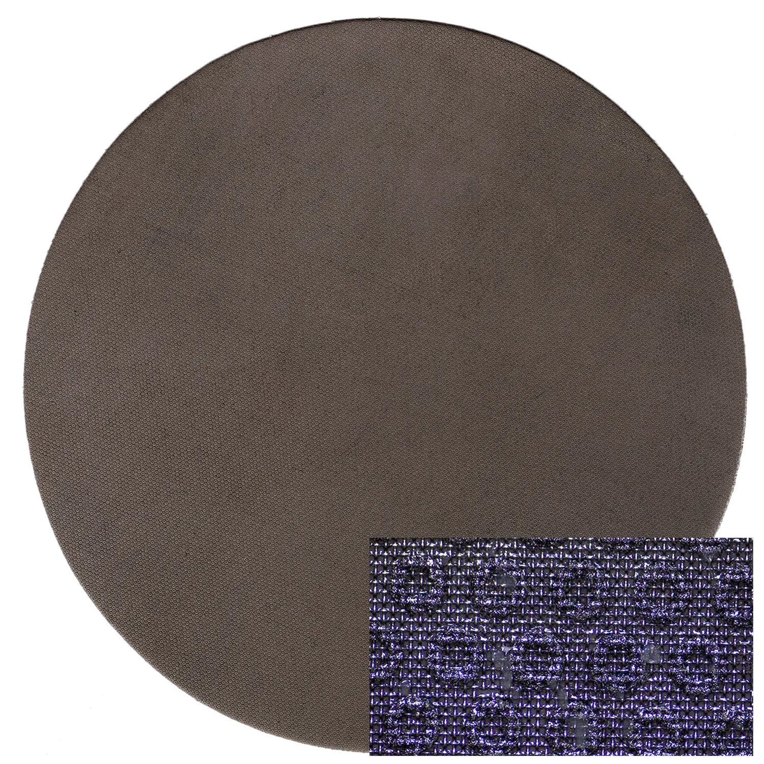 Disco abrasivo de diamante con aglomerante metálico de 8" con respaldo de PSA, 15 micrones, 1/caja, DIA-M015-08-PSA