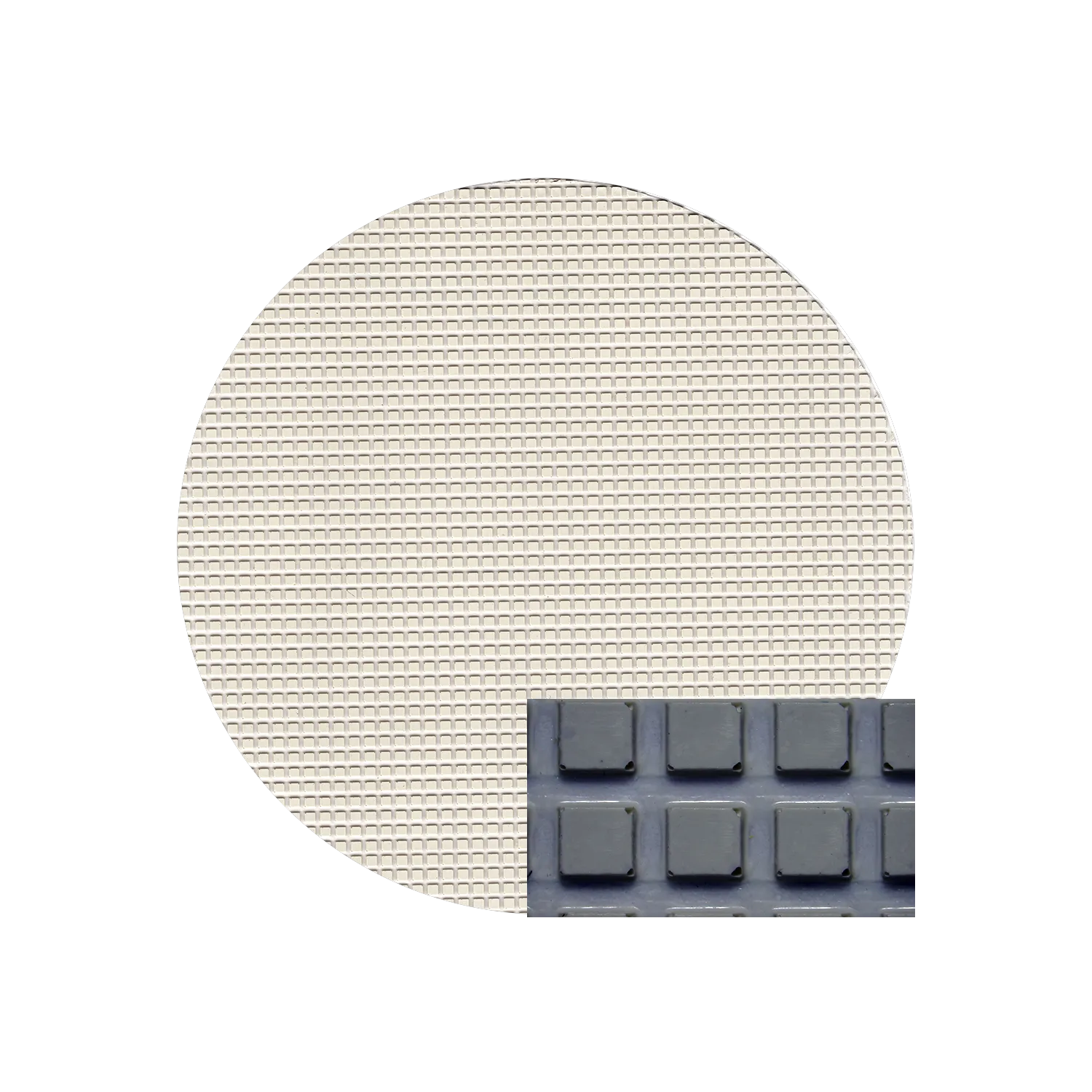 Disco abrasivo de diamante con resina adherida de 8" con respaldo magnético, 9 micrones, 1/caja, DIA-R009-08-MAG