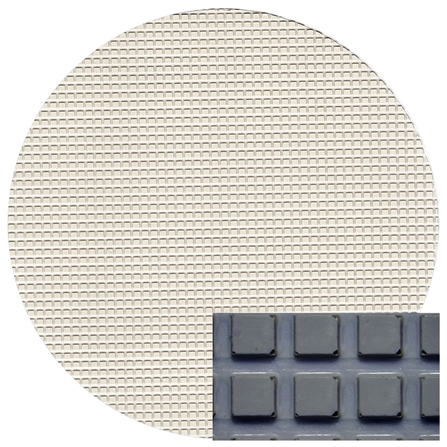 Disco abrasivo de diamante con aglomerante de resina de 8" con respaldo de PSA, 9 micrones, 1/caja, DIA-R009-08-PSA