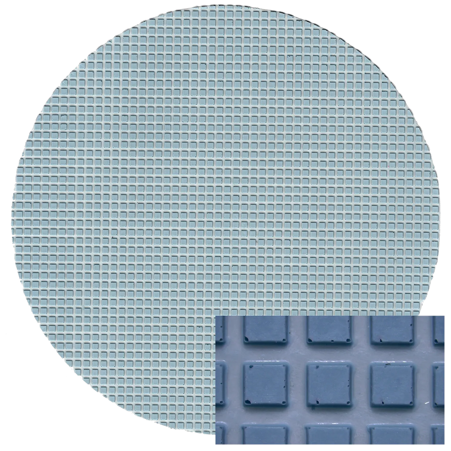 Disco abrasivo de diamante con aglomerante de resina de 8" con respaldo de PSA, 15 micrones, 1/caja, DIA-R015-08-PSA