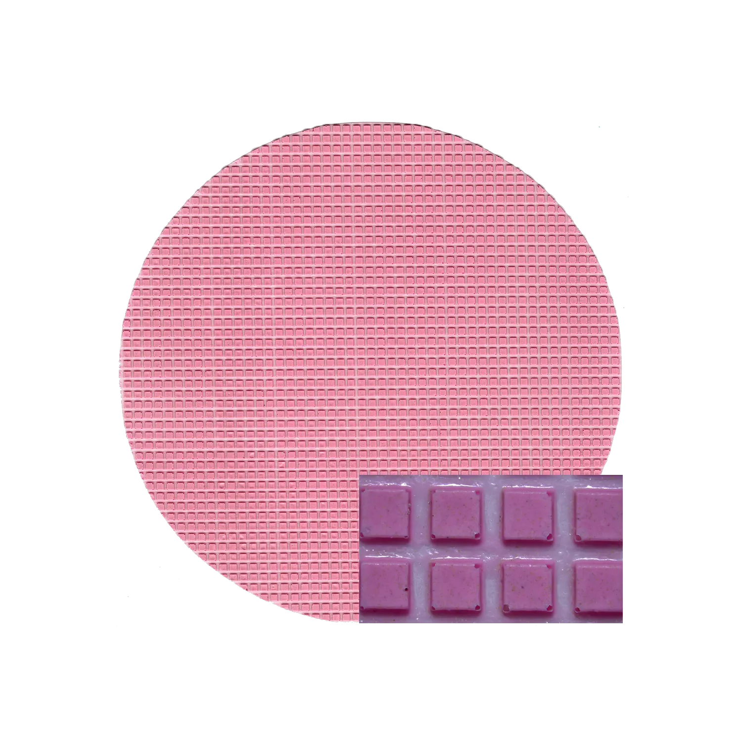 Disco abrasivo de diamante con resina adherida de 8" con respaldo magnético, 70 micrones, 1/caja, DIA-R070-08-MAG