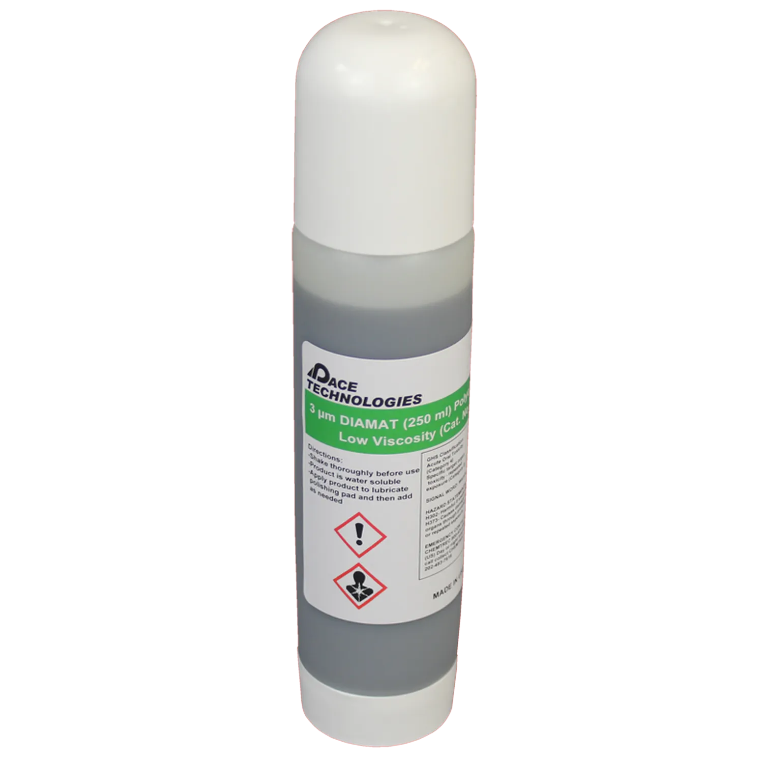 Abrasivo de diamante policristalino de baja viscosidad DIAMAT, 3 micrones, GPC-1003