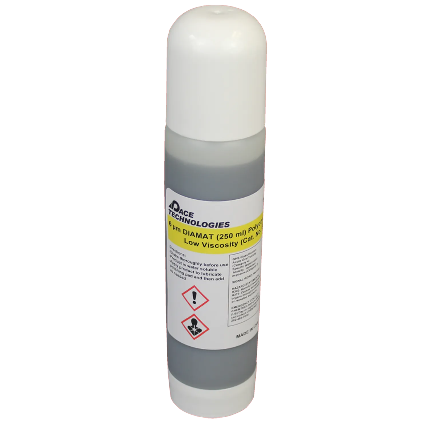 Abrasivo de diamante policristalino de baja viscosidad DIAMAT, 6 micrones, GPC-1006