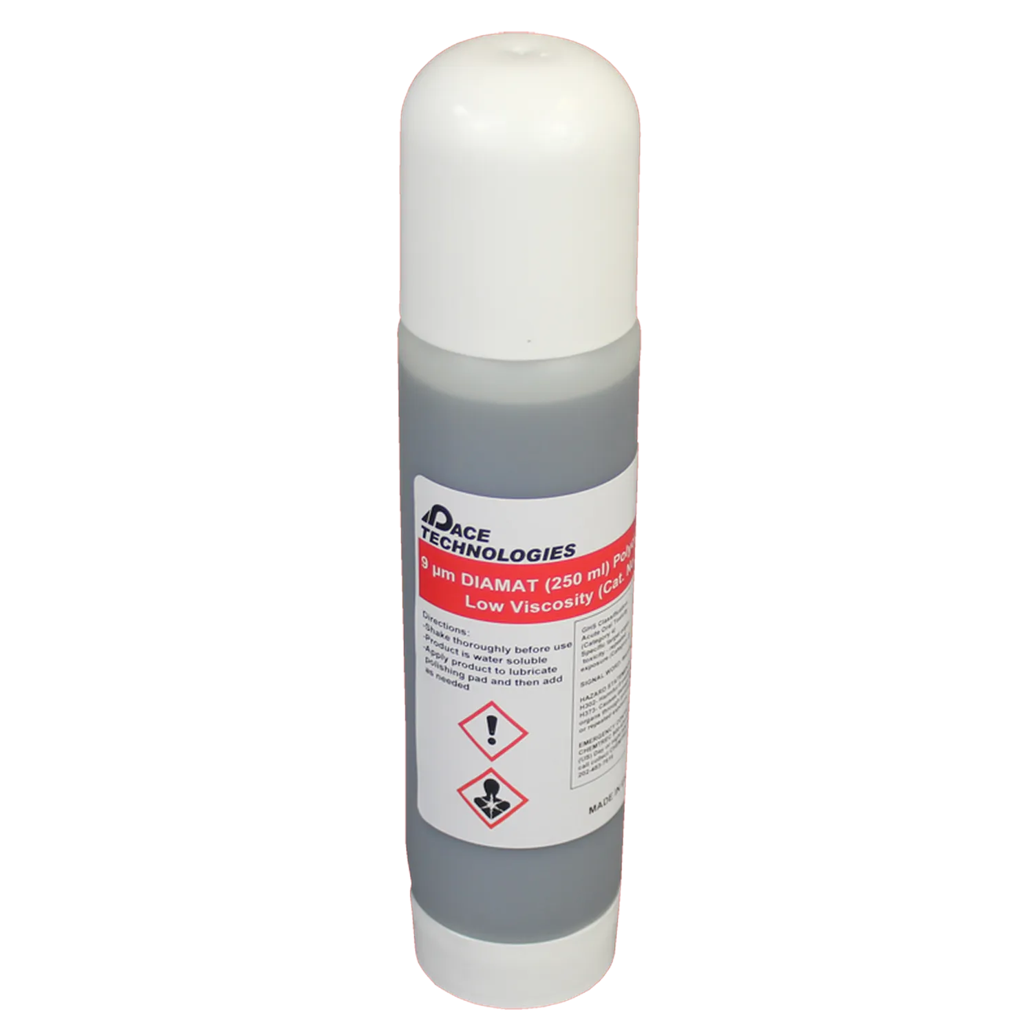 Abrasivo de diamante policristalino de baja viscosidad DIAMAT, 9 micrones, GPC-1009