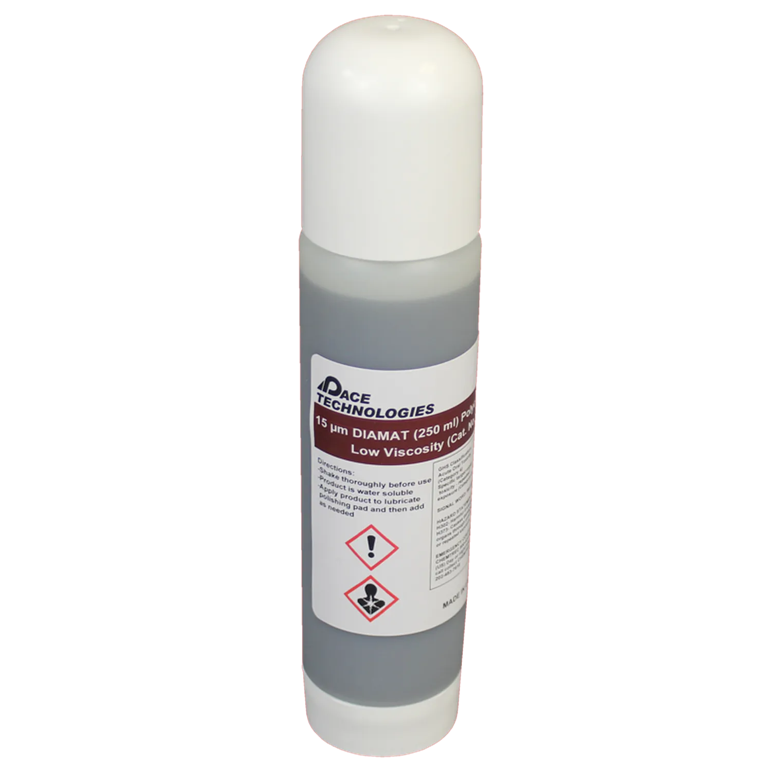 Abrasivo de diamante policristalino de baja viscosidad DIAMAT, 15 micrones, GPC-1015