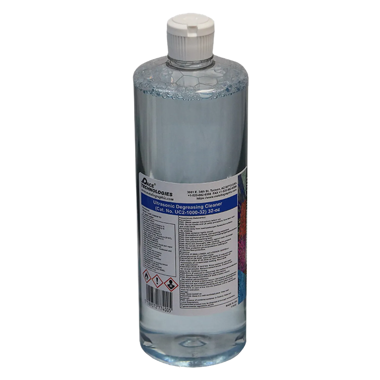 Solución de limpieza y desengrasado ultrasónico ULTRACLEAN 2, UC2-1000