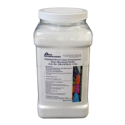 TRANSACRYLIC Mounting Powder (Transparent), 5lbs., CM-2101A