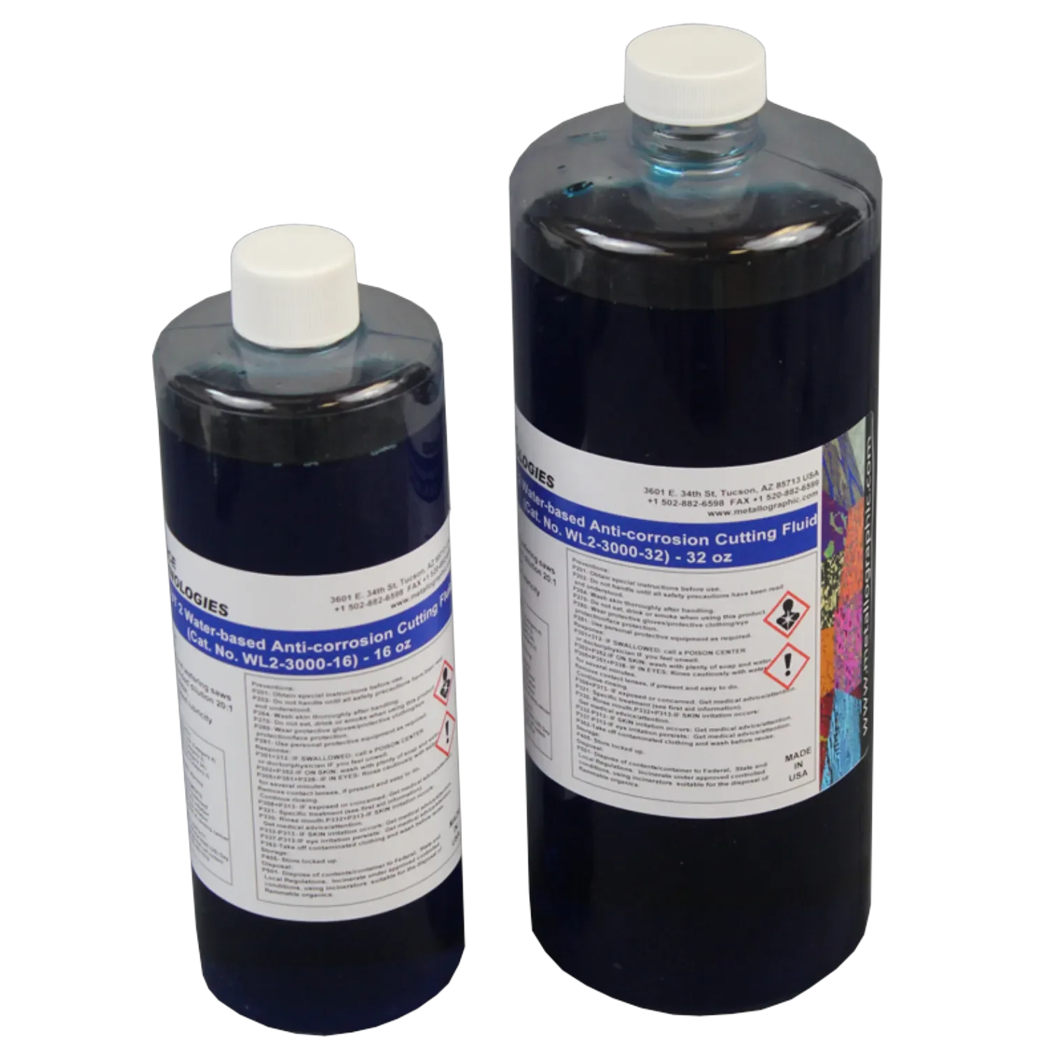 DIACUT Water-Based Diamond Cutting Fluid with Anti-Corrosion, 16 or 32 oz, WL2-3000-16, WL2-3000-32