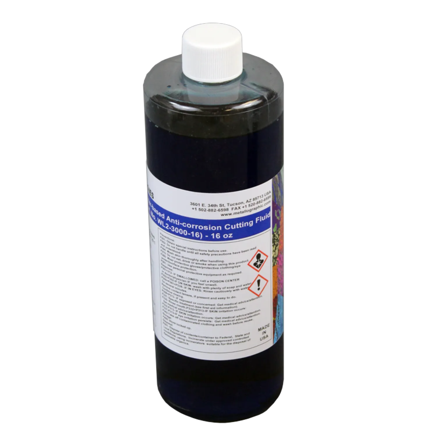 DIACUT Water-Based Diamond Cutting Fluid with Anti-Corrosion, 16 or 32 oz, WL2-3000-16, WL2-3000-32