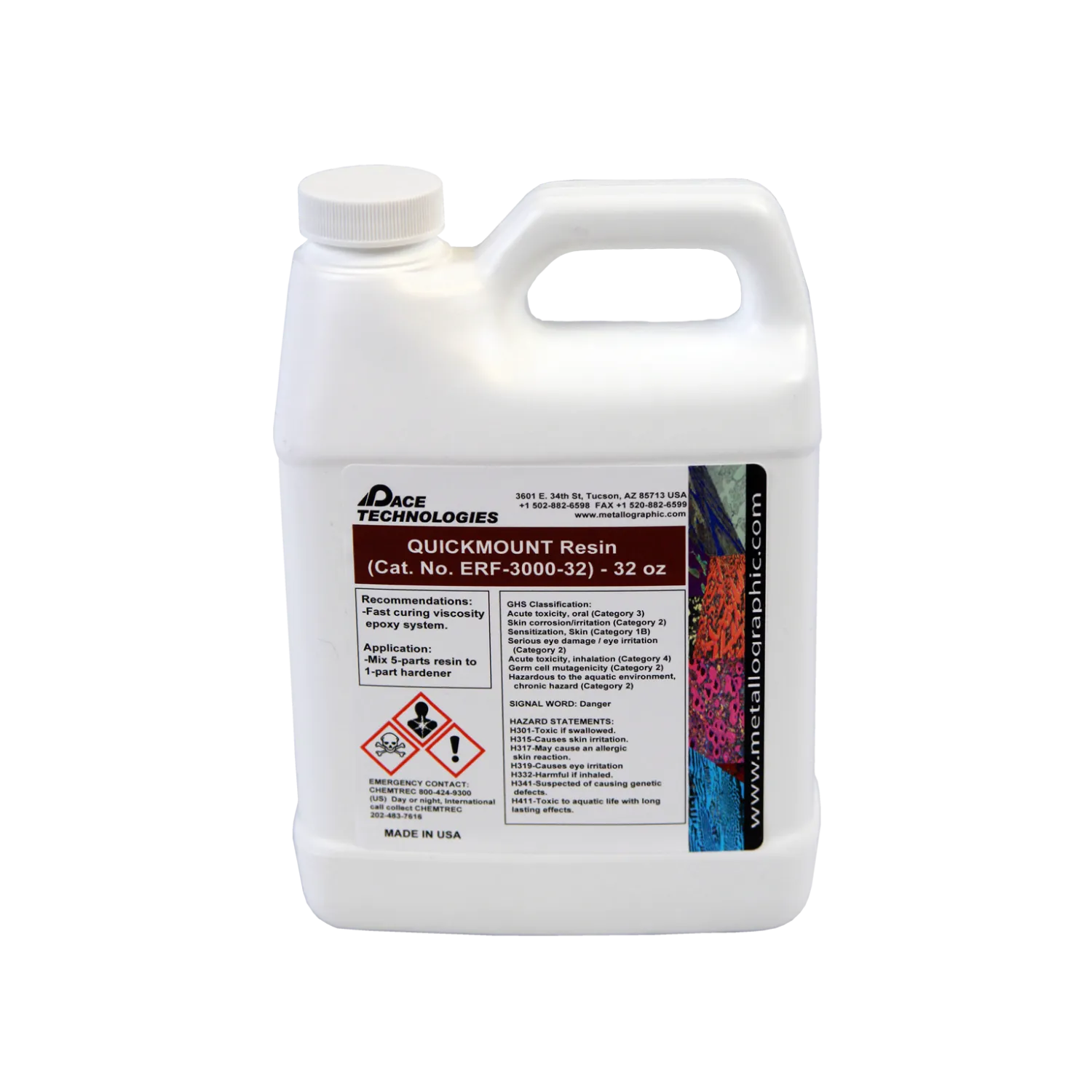 QUICKMOUNT 2 Fast Epoxy Resin, ERF-3000