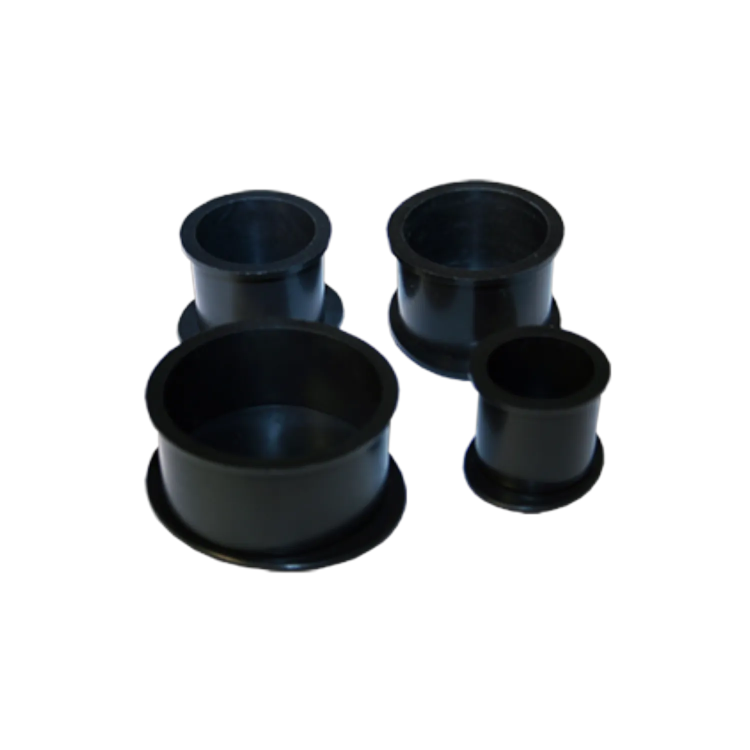 2-piece Reusable Mounting Cups for Castable Mounting (12/pkg)(-0100_METPREP-0125_METPREP-0150_METPREP-0200)