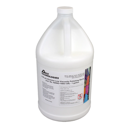 NANO Low Viscosity Alumina Polishing Slurry, 0.05 micron, NANO-1005