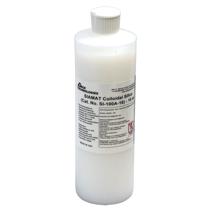 SIAMAT Colloidal Silica Polishing Abrasive, White, 0.06 micron, SI-100A