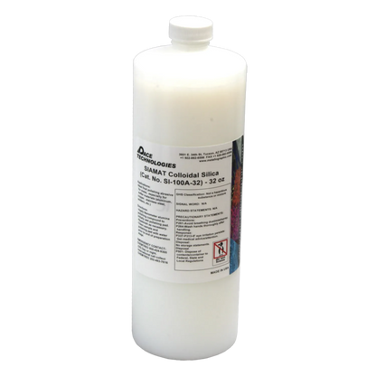 SIAMAT Colloidal Silica Polishing Abrasive, White, 0.06 micron, SI-100A