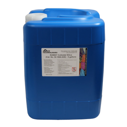 SIAMAT Colloidal Silica Polishing Abrasive, White, 0.06 micron, SI-100A
